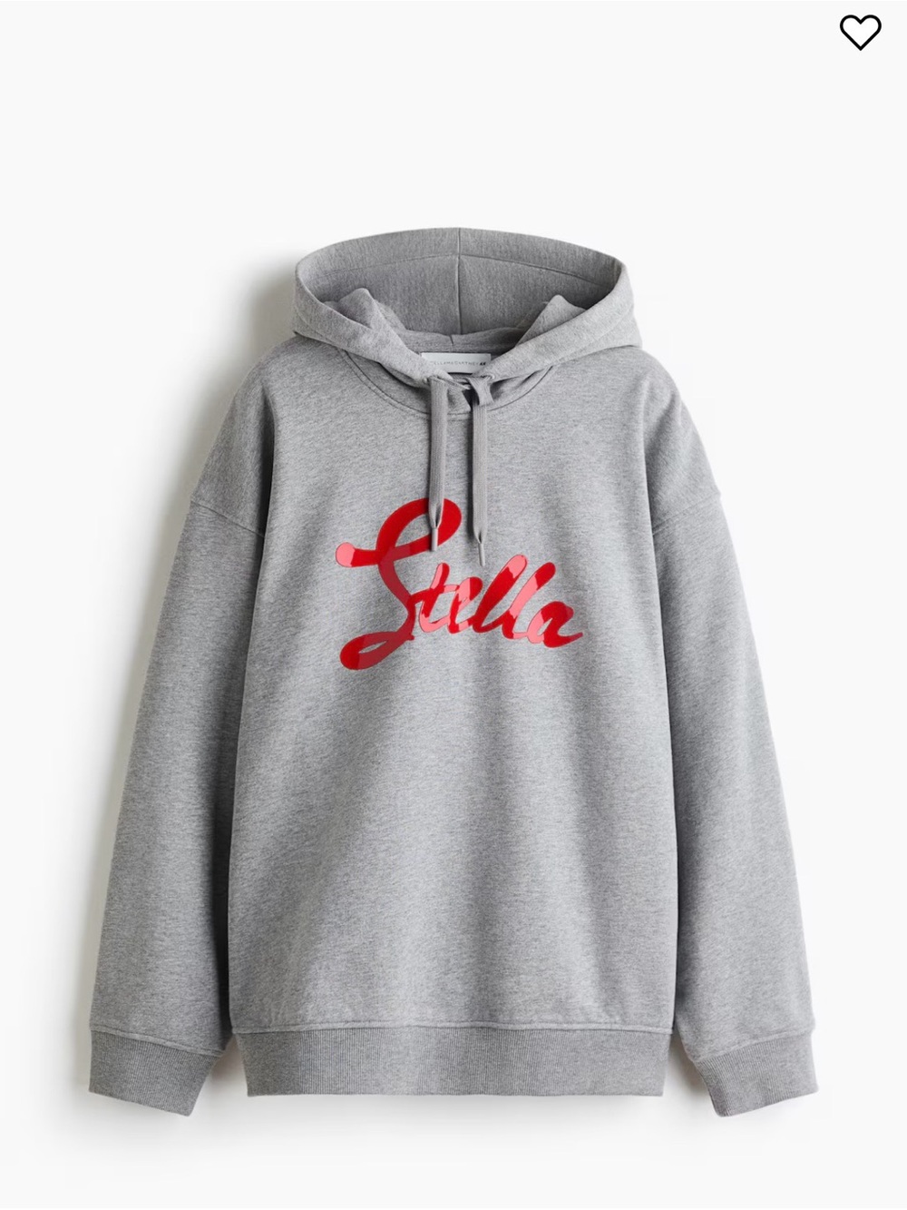 H&M x STELLA MCCARTNEY PRINTED COTTON HOODIE